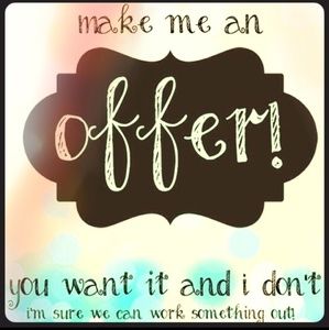 All reasonable offers will be considered!